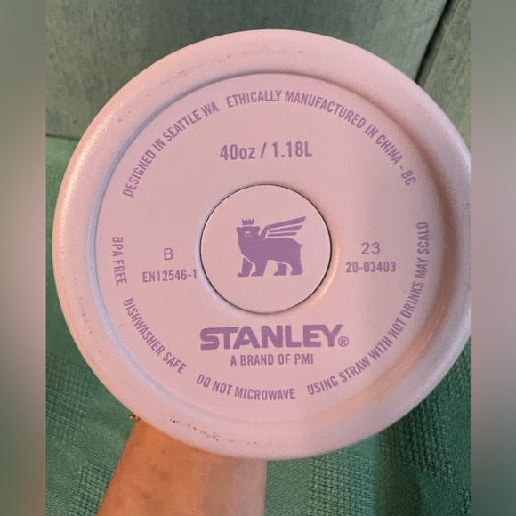 Quencher H2.0 FlowState Stainless Steel Stanleys 40oz Tumbler purple Orchid - Picture 4 of 4